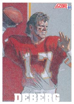 Steve DeBerg Kansas City Chiefs 1991 Score NFL Team MVP #629